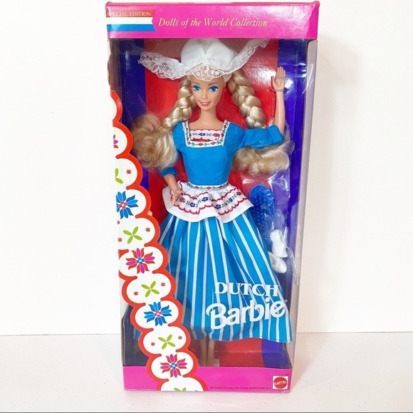 NEW Dutch Barbie Doll 1104 Mattel - Picture 9 of 9